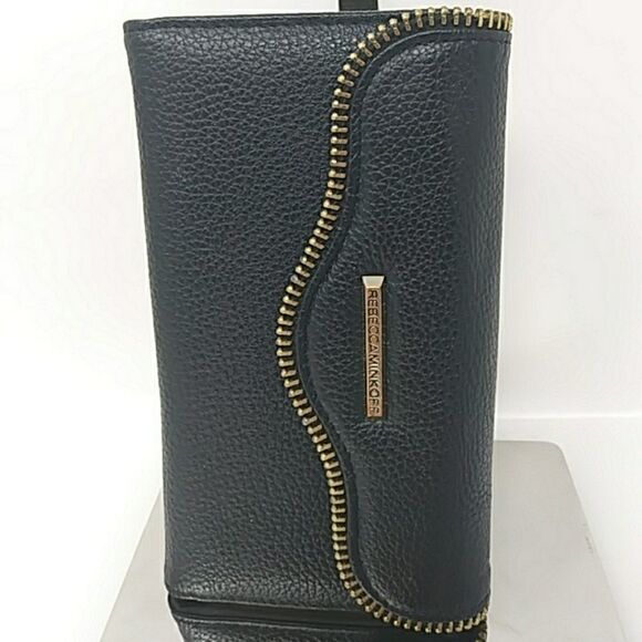 Rebecca Minkoff Leather Folio Wristlet Galaxy S7 J - Picture 1 of 7